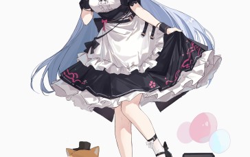 Anime, Anime Girls, Maid Outfit, Genshin Impact Wallpaper