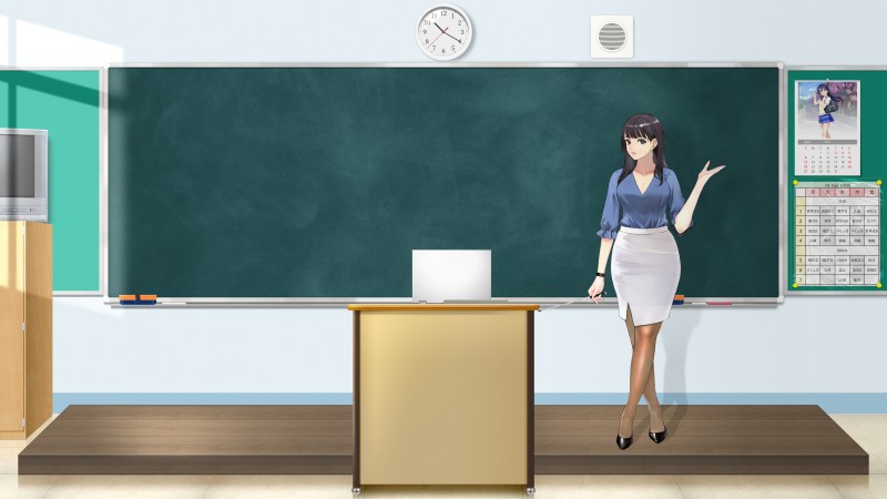 Classroom, Clocks, Chalkboard, Teachers Wallpaper