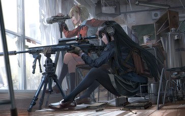 Anime Girls, Inoue Takina, Anime, Girls with Guns Wallpaper