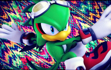 Jet the Hawk, Sonic, Sonic the Hedgehog, Sonic Riders, Video Game Art Wallpaper