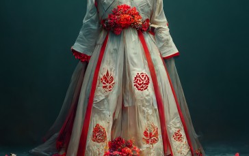 AI Art, Hanfu, Clothing, Chinese Clothing, Dress Wallpaper