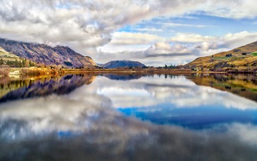 Landscape, 4K, New Zealand, Nature, Water, Reflection Wallpaper