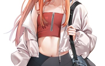 Anime, Anime Girls, Redhead, Aqua Eyes Wallpaper