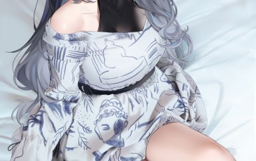 Anime, Anime Girls, Blushing, Blue Eyes Wallpaper