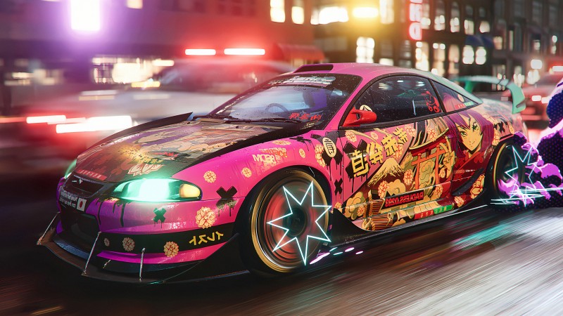 Need for Speed Unbound, 4K, Need for Speed, EA Games, Criterion Games, Japanese Wallpaper