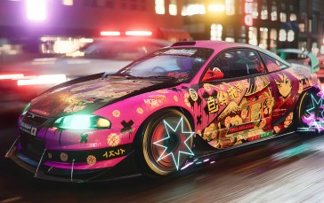 Need for Speed Unbound, 4K, Need for Speed, EA Games, Criterion Games, Japanese Wallpaper