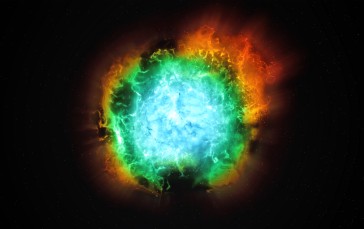 Supernova, Space, Galaxy, Stars Wallpaper