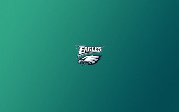 Eagles (team), Philadelphia Eagles, Simple Background, Minimalism Wallpaper