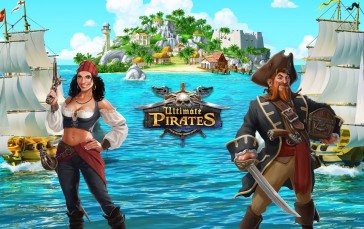 Ultimate Pirates, Video Games, Pirates, Video Game Art Wallpaper