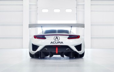 Acura NSX GT3, Sports Car, Car, White Background, Acura Wallpaper