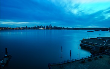Cityscape, Vancouver, Canada, Water Wallpaper