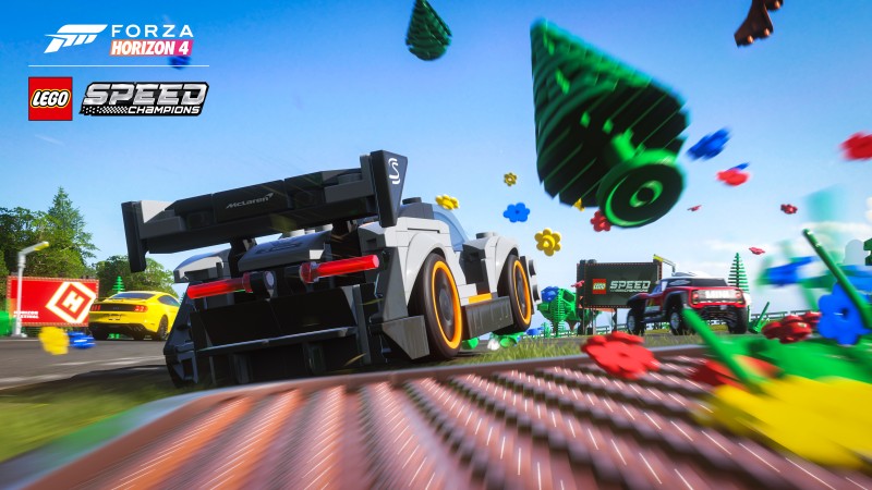 Forza Horizon 4, Video Games, LEGO, Car, Logo Wallpaper