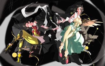 Nico Tina, Minimalism, Anime Girls Wallpaper