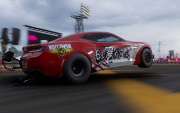 Forza Horizon 5, Chevrolet Camaro, Hot Wheels, Drag Racing, Screen Shot, Car Wallpaper