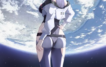 Lucyna Kushinada (Cyberpunk: Edgerunners), Anime Girls, Planet, Cyberpunk: Edgerunners Wallpaper