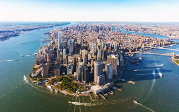 Manhattan, Cityscape, Skyscraper, New York City Wallpaper