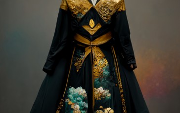 AI Art, Hanfu, Clothing, Chinese Clothing Wallpaper