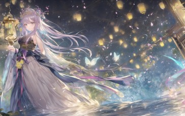 Anime, Anime Girls, Water, Underwater Wallpaper