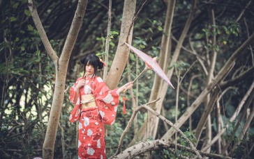 CherryNeko, Women, Model, Asian Wallpaper
