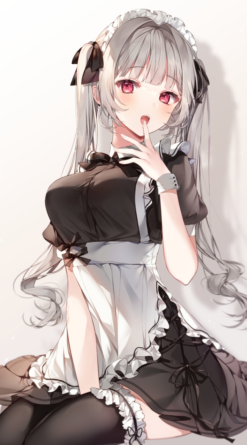 Anime, Anime Girls, Maid, Maid Outfit Wallpaper