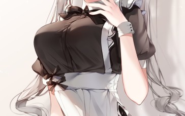 Anime, Anime Girls, Maid, Maid Outfit Wallpaper