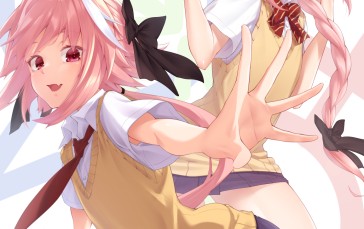 Takatun, Astolfo (Fate/Apocrypha), Fate Series, Fate/Grand Order, Fate/Apocrypha , Pink Hair Wallpaper
