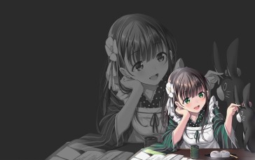 Ujimatsu Chiya, Gochuumon Wa Usagi Desu Ka?, Anime Girls, Anime Wallpaper