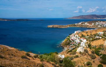 Andros Island, Greece, Sea, Water, City Wallpaper