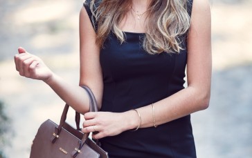 Elena (model), Long Hair, Outdoors, Women, Dress Wallpaper