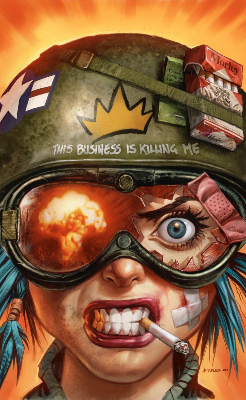 Tank Girl, Cover Art, Digital Art, Artwork Wallpaper