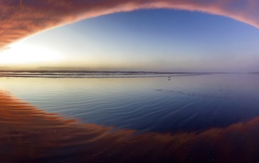 Beach, Sea, Washington, Sunset Wallpaper