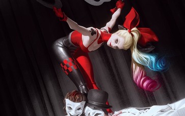 Women, Artwork, Harley Quinn, Villains Wallpaper