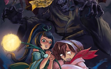 Yangmie Mieyi, Onmyoji, Anime Girls, Horns, Zombies Wallpaper