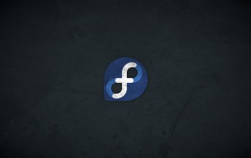 Fedora, Linux, Technology, Logo, Minimalism Wallpaper