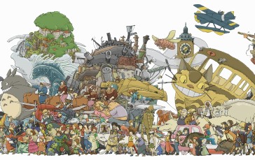 Miyazaki Hayao, Spirited Away, Princess Mononoke, Nausicaa of the Valley of the Wind Wallpaper