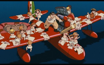 Porco Rosso, Studio Ghibli, Screen Shot, Anime, Anime Boys Wallpaper