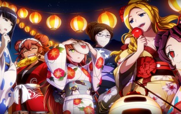 Anime Girls, Overlord (anime), Narberal Gamma, Gamma Narberal, Lupusregina Beta, Entoma Vasilissa Zeta Wallpaper