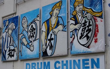 Drummer, Okinawa, Building, Japanese Wallpaper