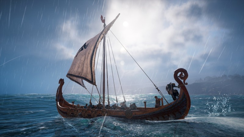 Assassin’s Creed: Valhalla, Vikings, Ubisoft, Video Games, CGI, Boat Wallpaper