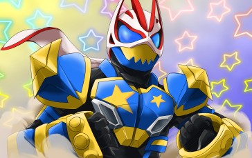 Kamen Rider, Anime, Stars, Armor Wallpaper