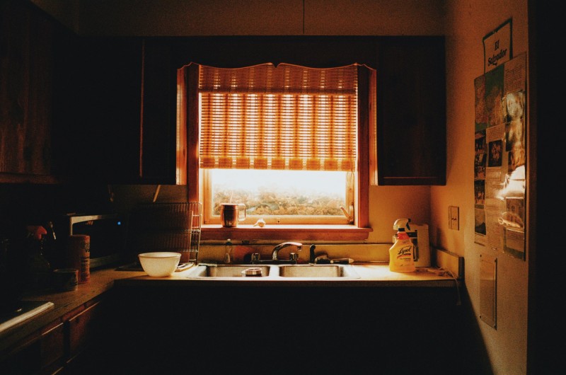 Window, Kitchen, Sunset, Interior Wallpaper