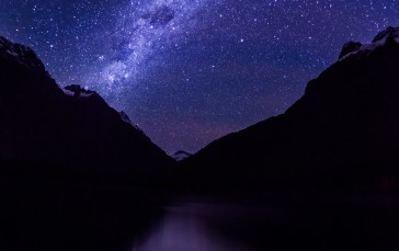 Trey Ratcliff, Photography, Landscape, New Zealand, Nature, Stars Wallpaper