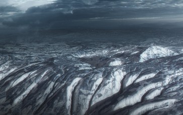 Artwork, Digital Art, Mountains, Ice Wallpaper