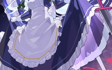 Touhou, Izayoi Sakuya, Anime Girls, Maid Outfit Wallpaper
