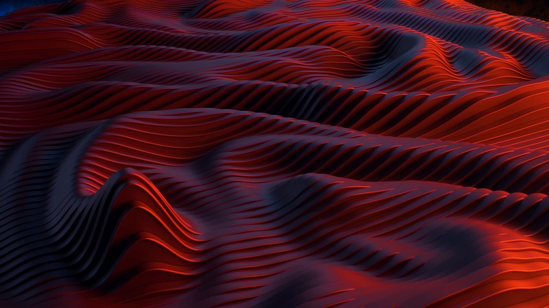Abstract, Digital Art, Lines, Red, Texture Wallpaper