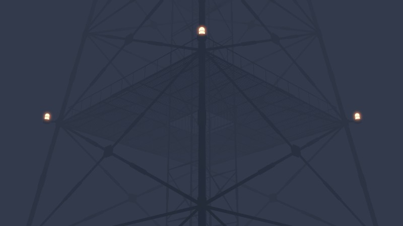Tower, Minimalism, Simple Background Wallpaper