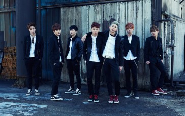 BTS, OT7, K-pop, Men Wallpaper