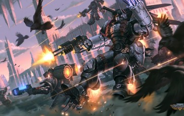 Warhammer 40.000, Warhammer, Science Fiction, High Tech Wallpaper