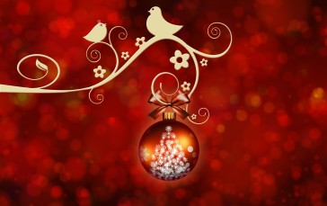 Christmas, Christmas Tree, Minimalism, Simple Background Wallpaper