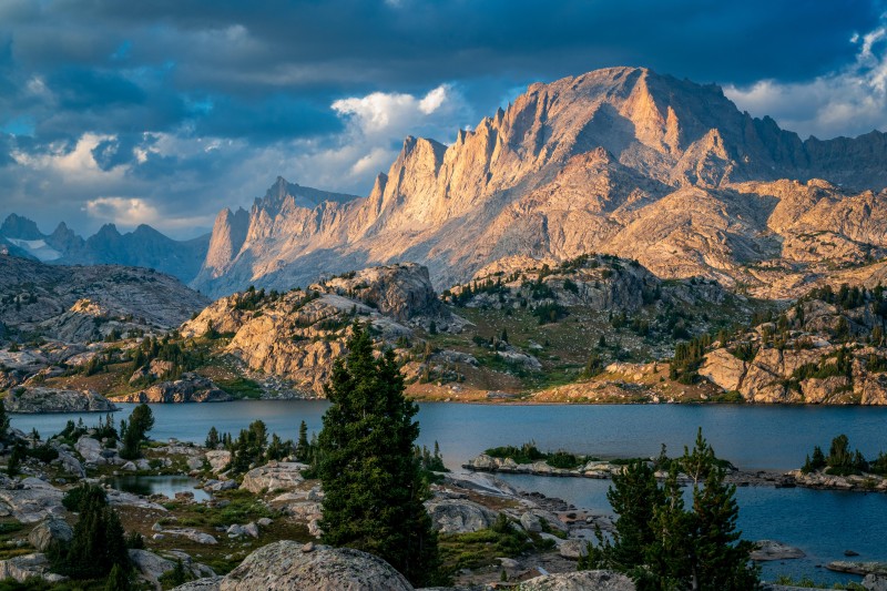 Wyoming, USA, Fremont Peak, Landscape Wallpaper